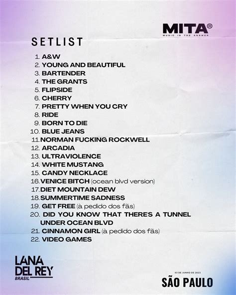 lana setlist|lana del rey upcoming shows.